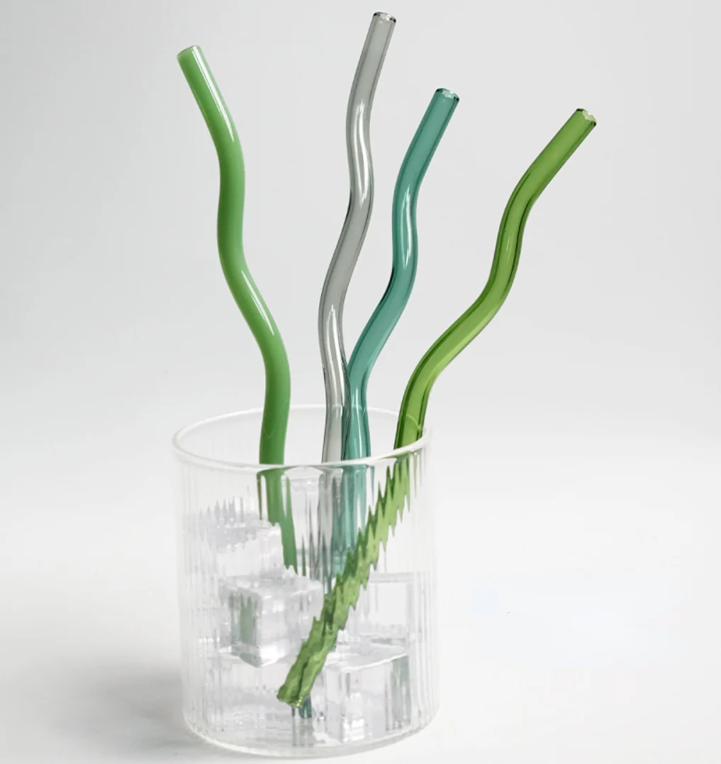 Wavy Glass Straw - Image 5