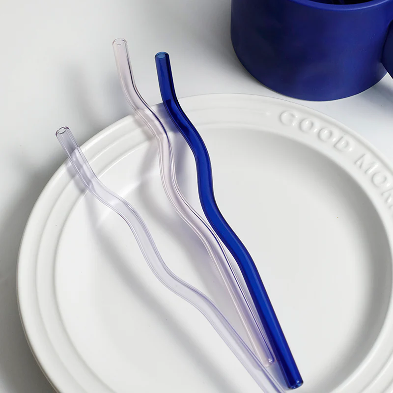Wavy Glass Straw - Image 7