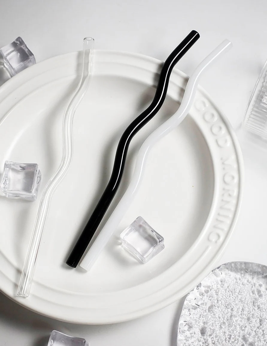 Wavy Glass Straw - Image 9