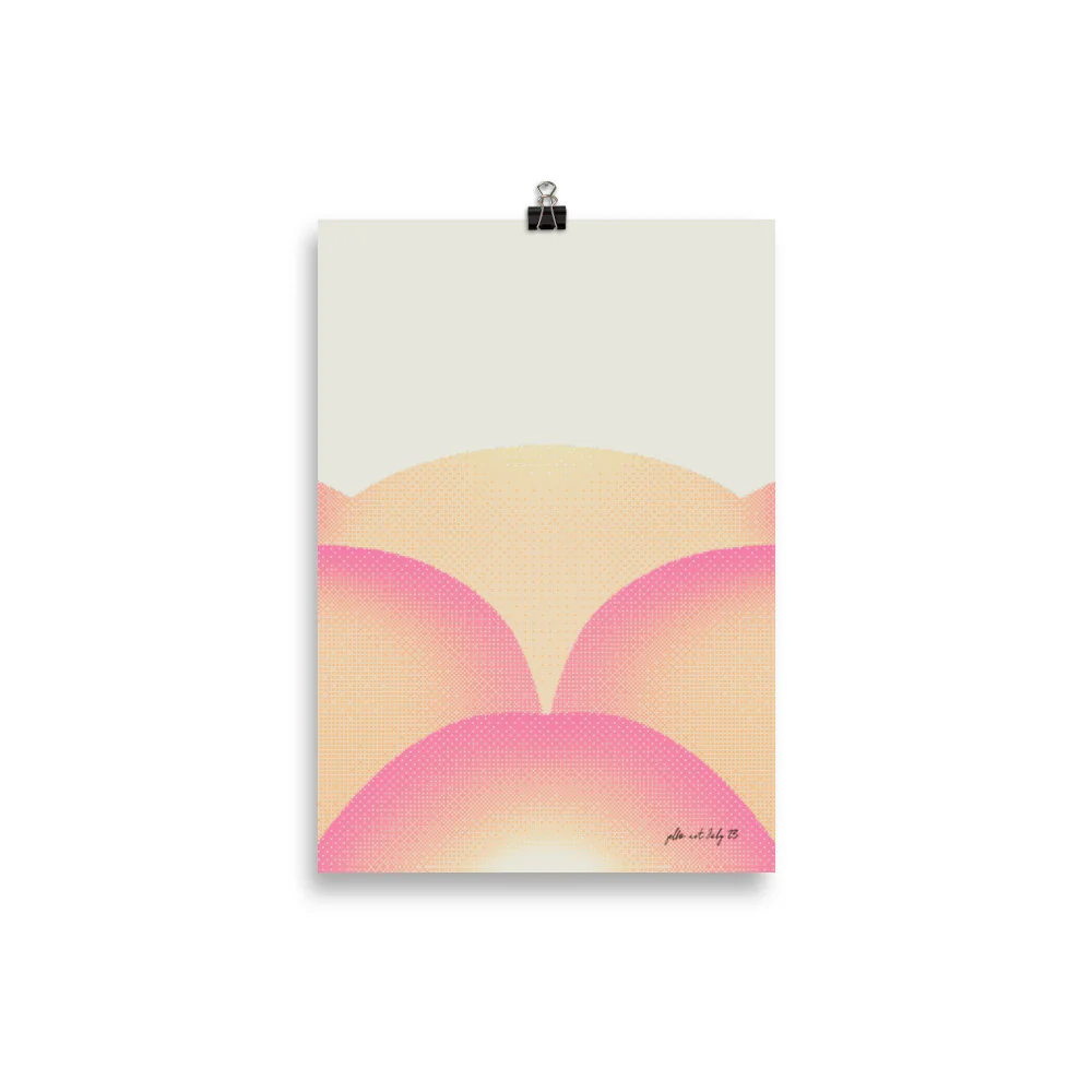 Wavy Gradient - Coral - Image 4