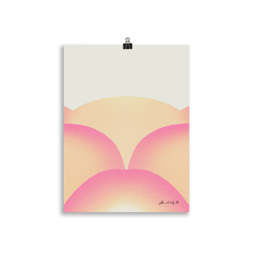 Wavy Gradient - Coral - Image 5