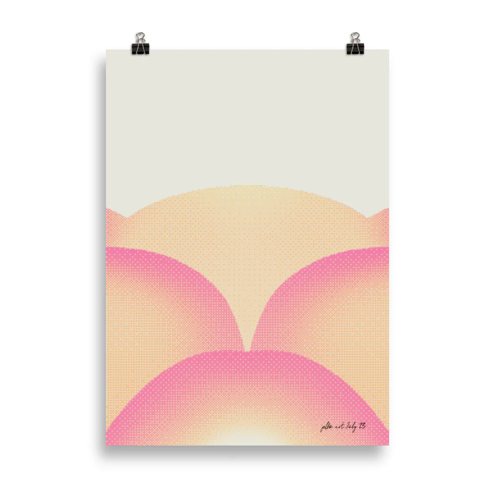 Wavy Gradient - Coral - Image 6