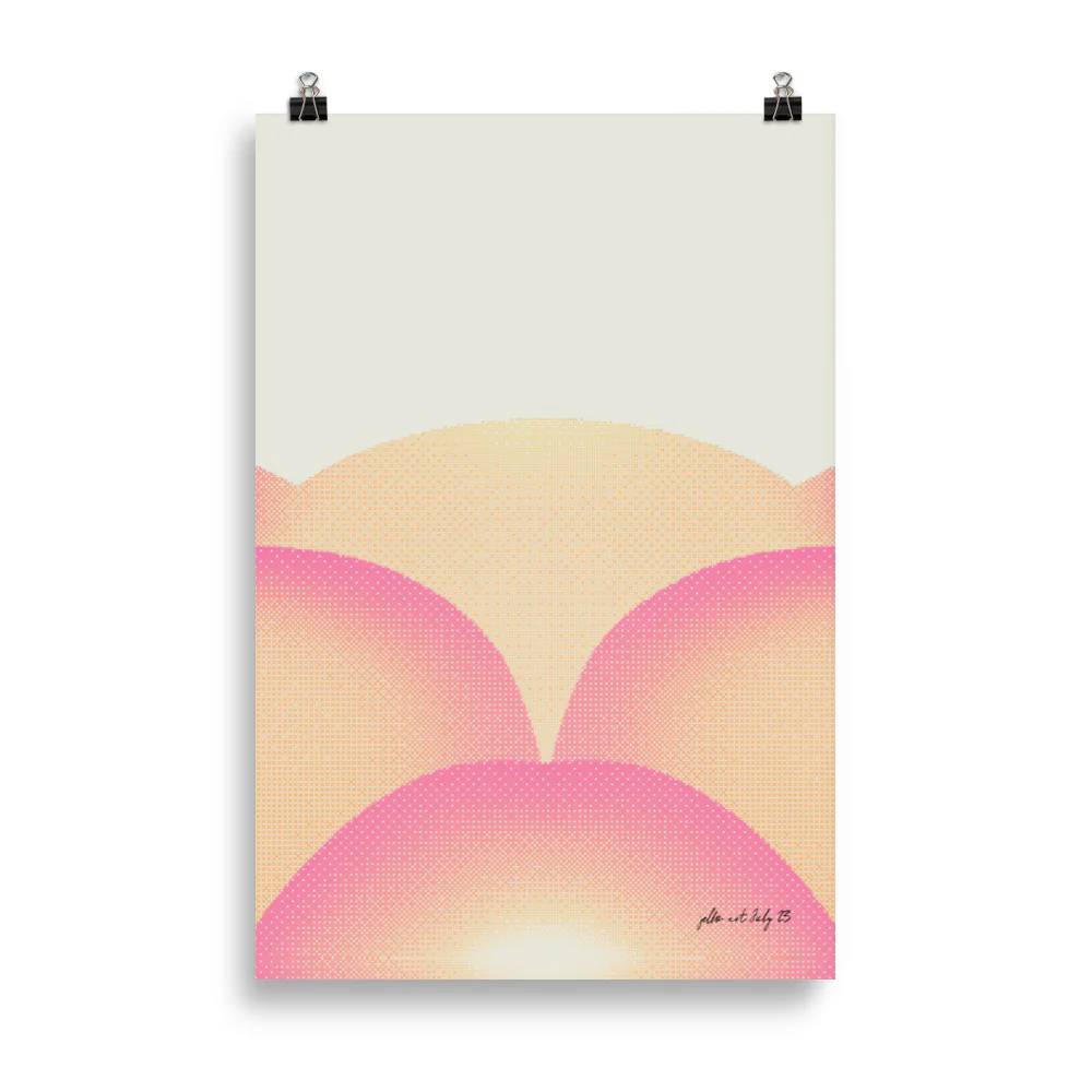 Wavy Gradient - Coral - Image 7