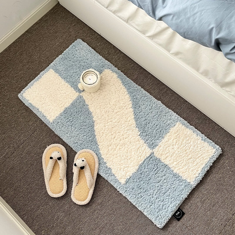 Wavy Grid Mini Rug - Image 2