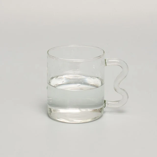 Wavy Handled Glass Mug - Image 25