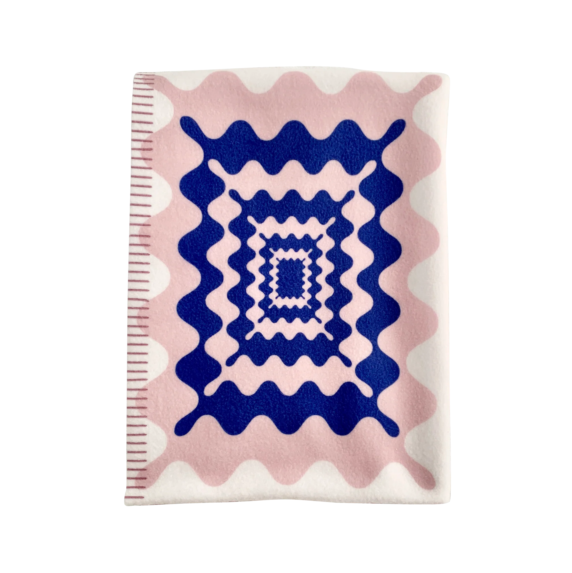 Wavy Pink & Blue Throw - Image 8