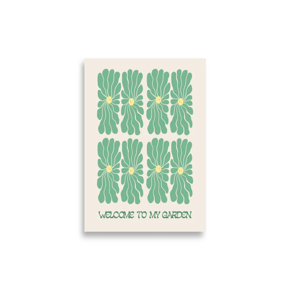 Welcome to my Garden - Green Daisy - Image 3