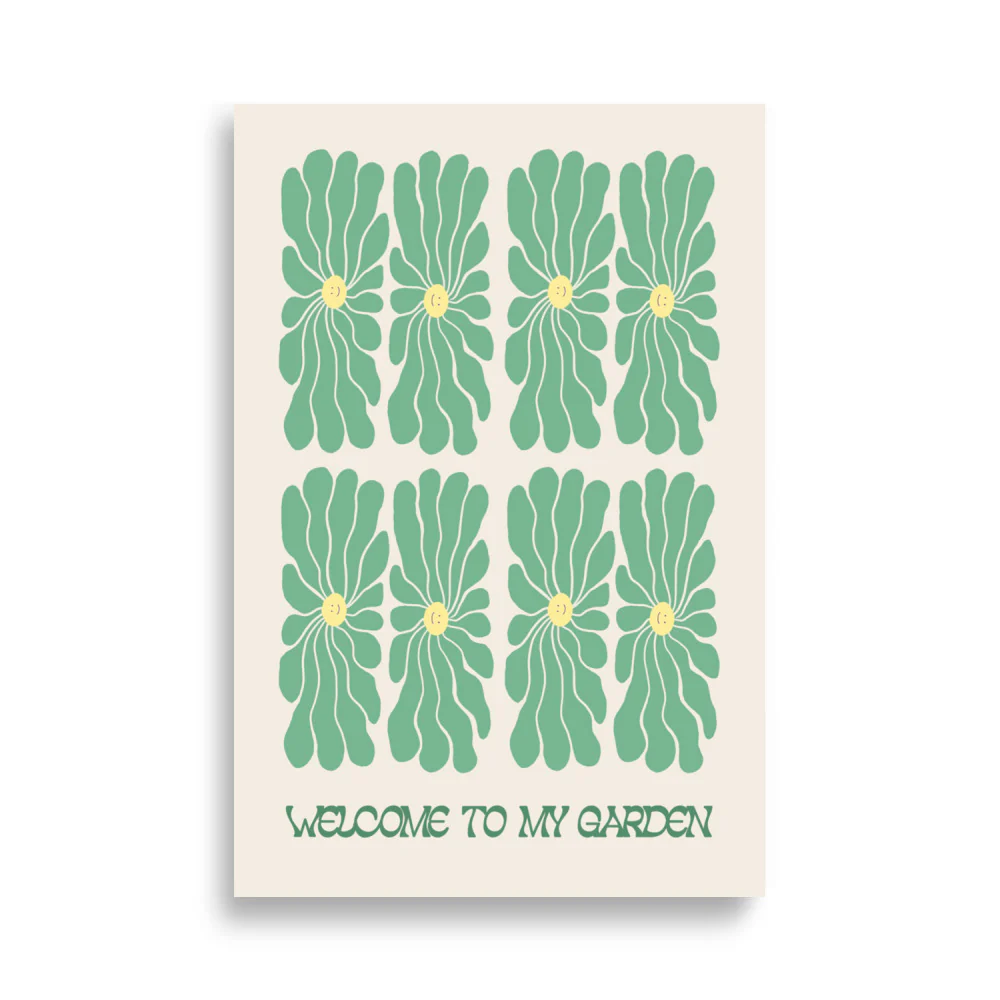 Welcome to my Garden - Green Daisy - Image 6