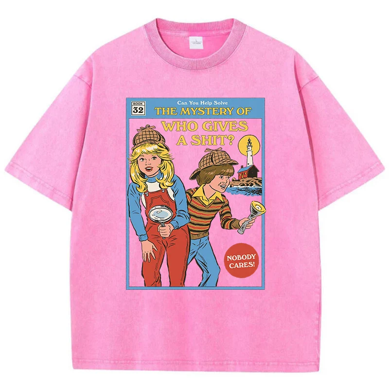 Who Gives A Shit T-Shirt - Image 2