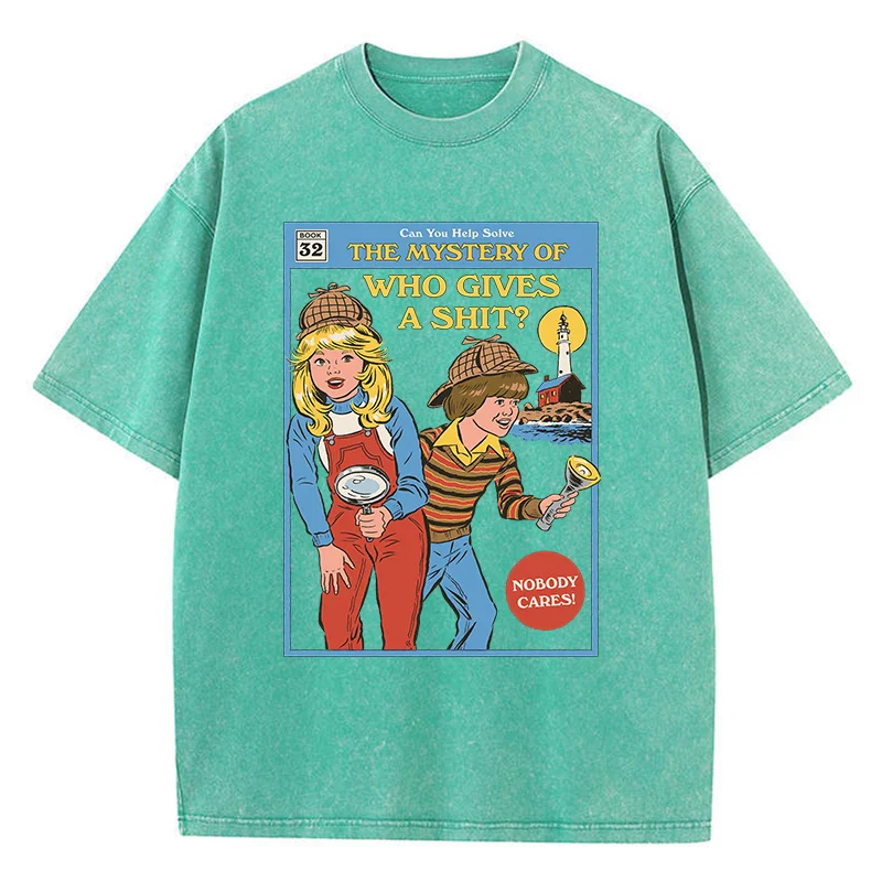 Who Gives A Shit T-Shirt - Image 5