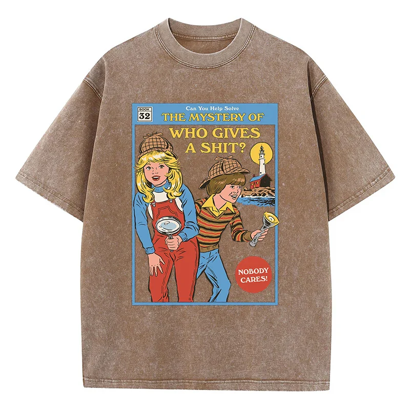 Who Gives A Shit T-Shirt - Image 6