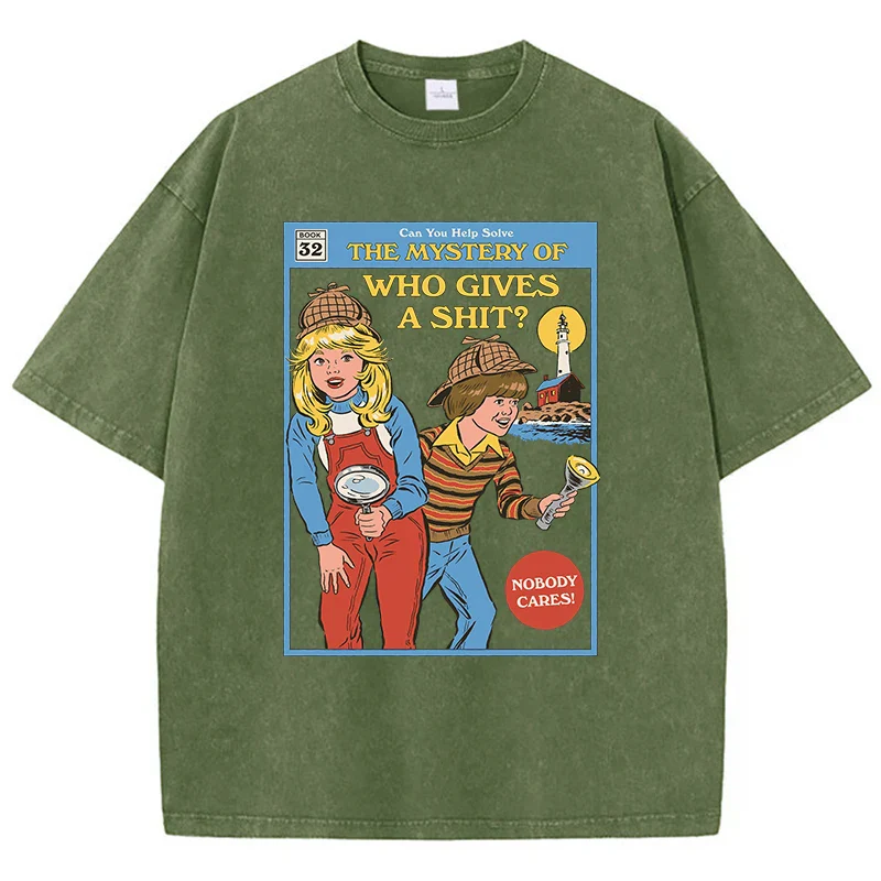 Who Gives A Shit T-Shirt - Image 7