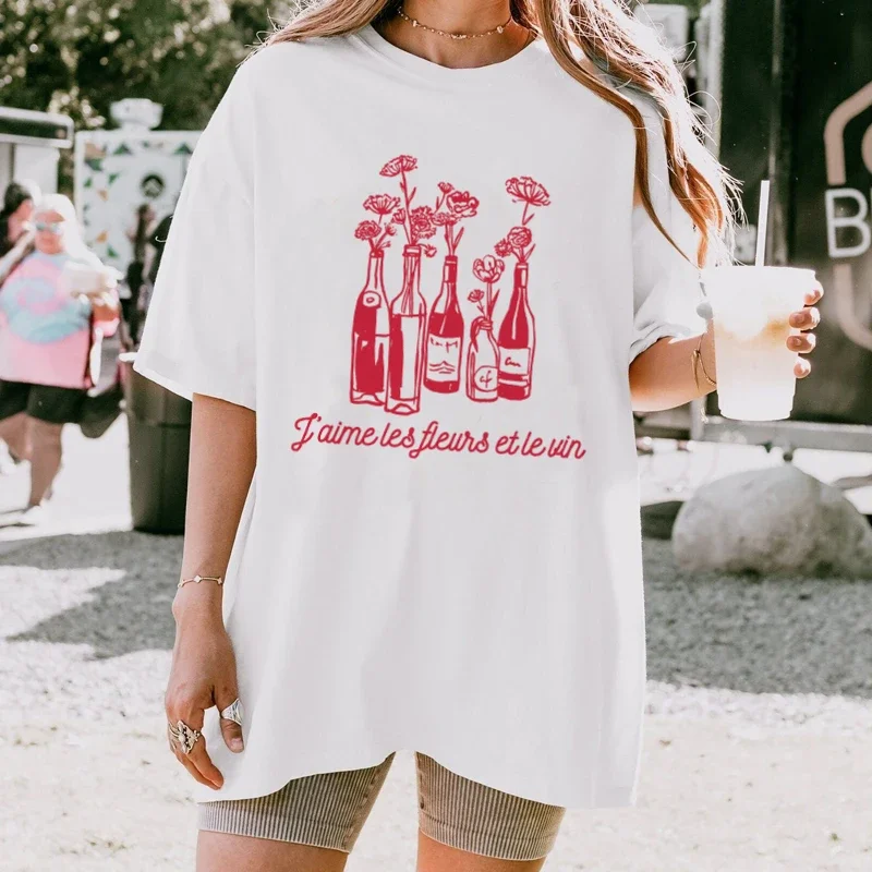 Wine Flower T-Shirt - Image 2