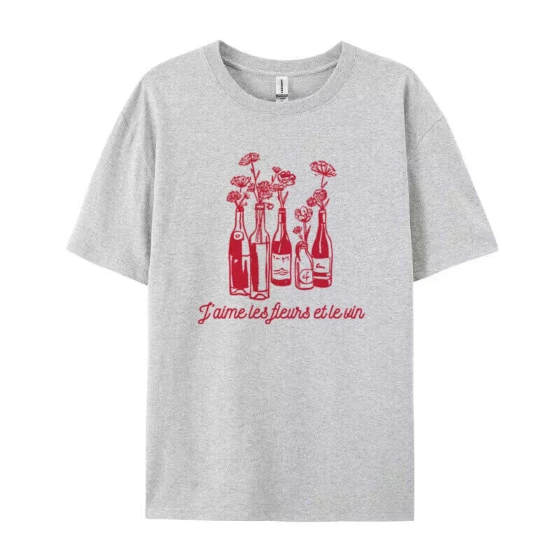 Wine Flower T-Shirt - Image 5