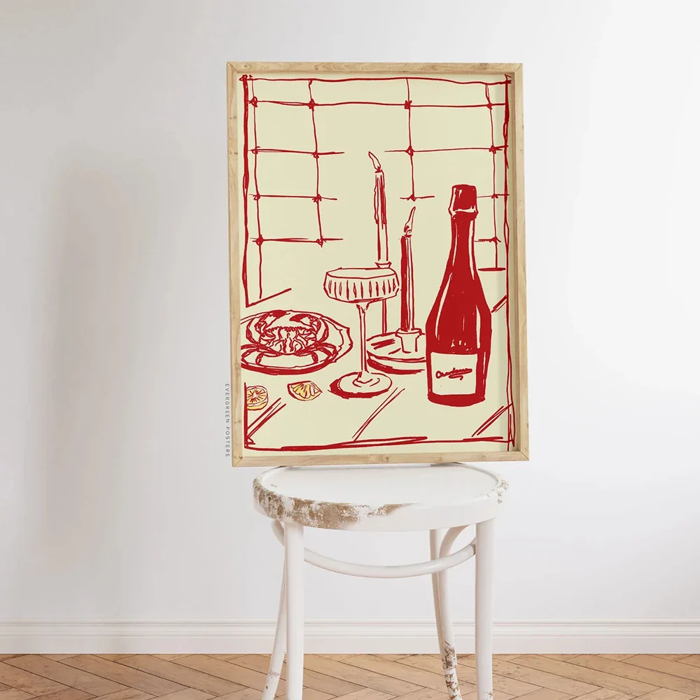 Wine Table Wall Art - Image 4