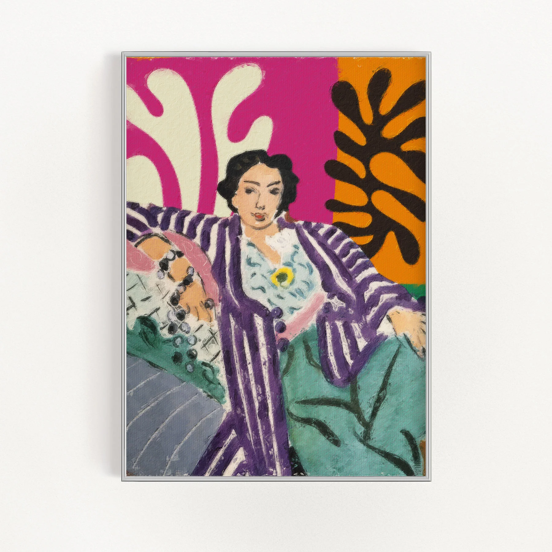 Matisse - Woman in a purple coat