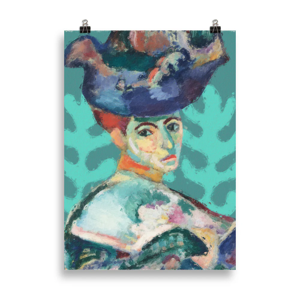 Matisse - Woman with a hat - Image 4
