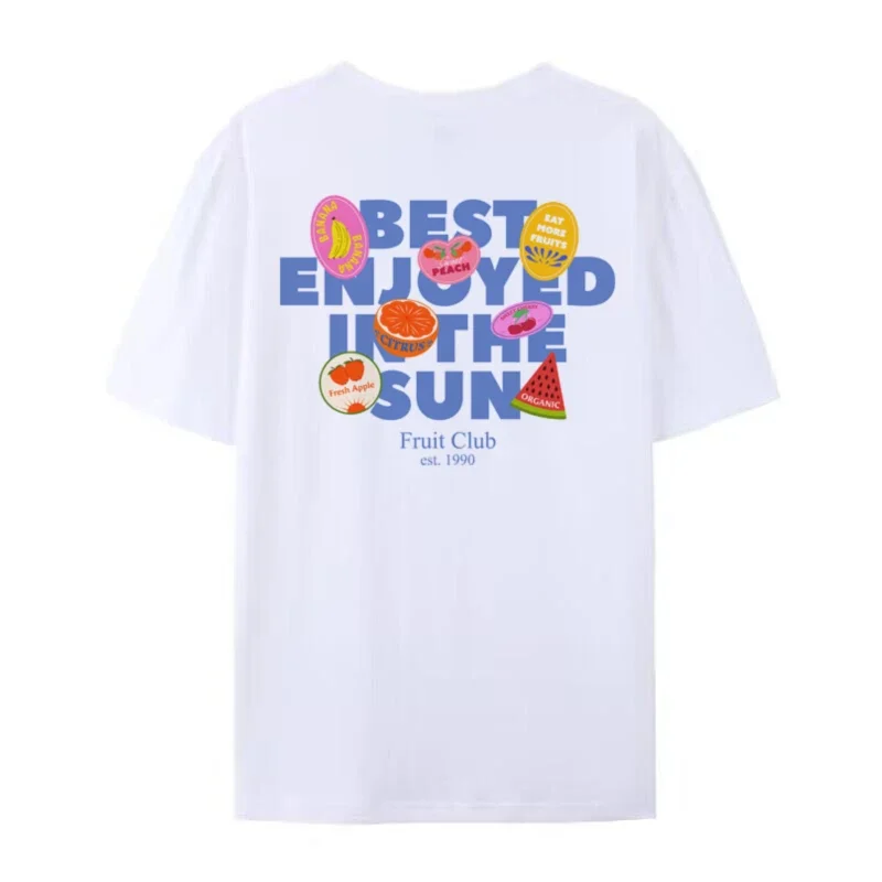 Y2k Fruit Sticker T-Shirt