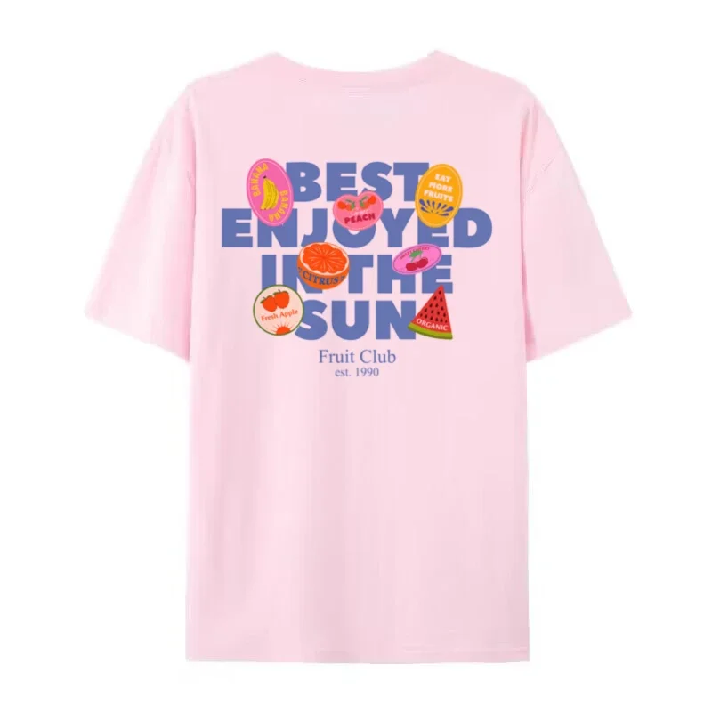 Y2k Fruit Sticker T-Shirt - Image 3