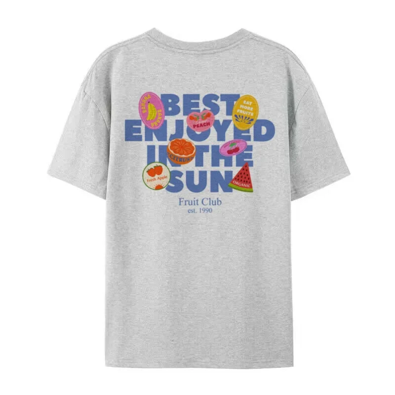 Y2k Fruit Sticker T-Shirt - Image 4