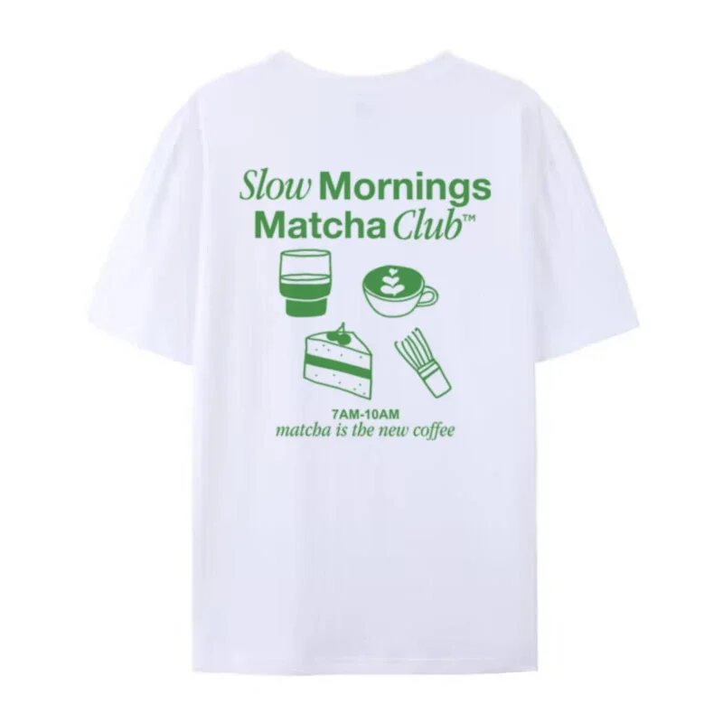 Y2K Streetwear Matcha Lover Tee - Image 3