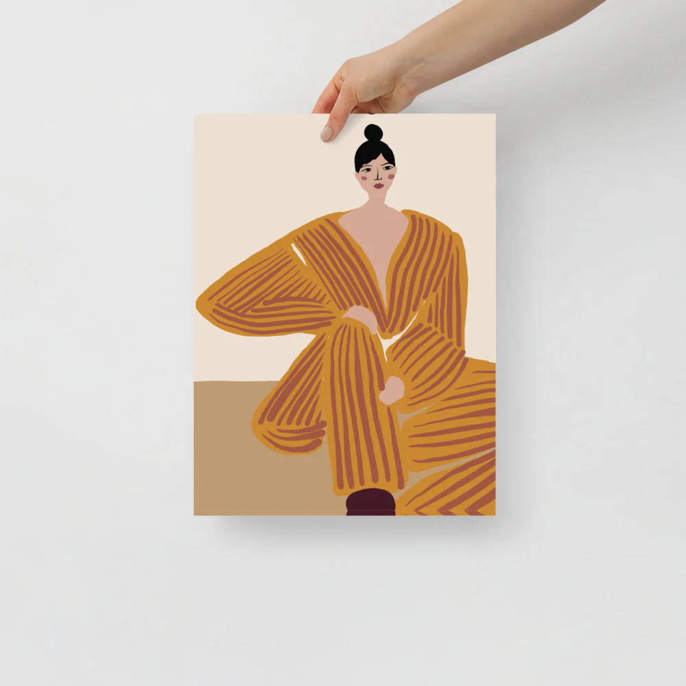 Yellow Tracksuits Wall Art - Image 2