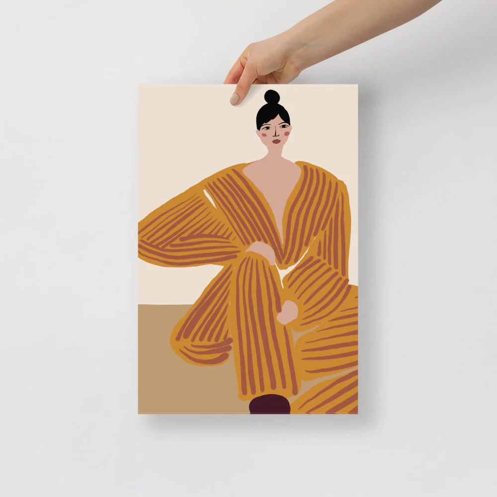 Yellow Tracksuits Wall Art - Image 3