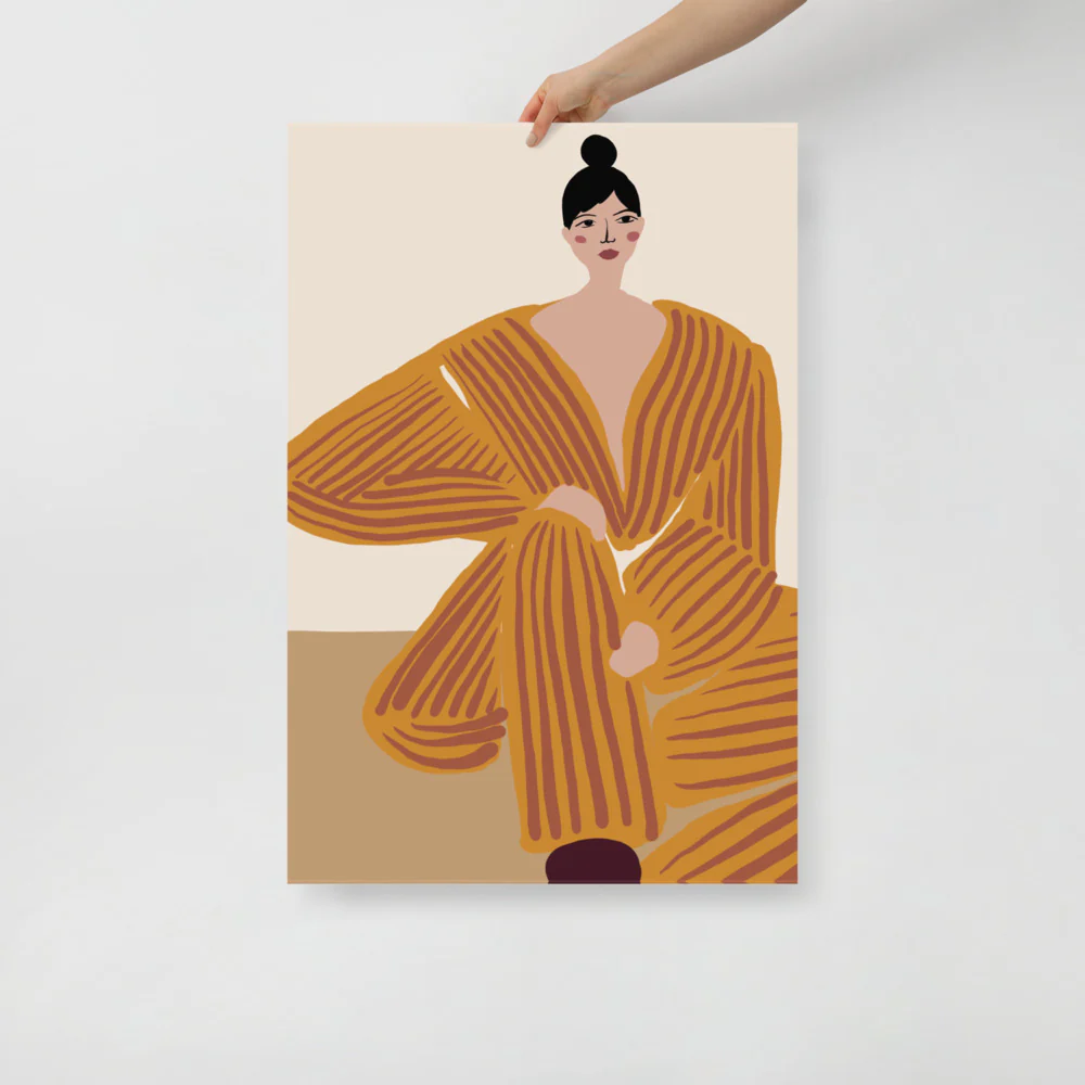 Yellow Tracksuits Wall Art - Image 5