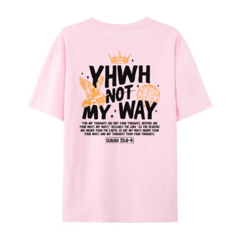 YHWH Not My way T-shirt - Image 5